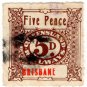 (I.B) Australia - Queensland Railways : Parcel 5d (Brisbane) inv watermark