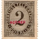 (I.B) Portugal Telegraphs : Azores Overprint 2R