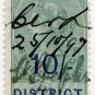 (I.B) QV Revenue : District Audit 10/- (1896)