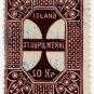 (I.B) Iceland Revenue : Duty Stamp 10Kr