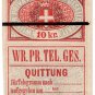 (I.B) Austria Telegraphs : Vienna Private Telegraphs 10kr