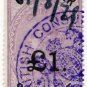 (I.B) QV Revenue : Consular Service &Acirc;&pound;1