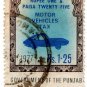 (I.B) Pakistan Revenue : Punjab Motor Vehicle Tax 1.25R