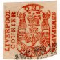 (I.B) QV Revenue : Newspaper Duty 1d (Liverpool Courier)