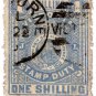 (I.B) Australia - Victoria Revenue : Stamp Duty 1/- (postally used)