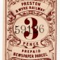 (I.B) Preston & Wyre Railway : Newspapers 3d