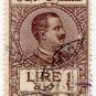 (I.B) Italy (Libya) Revenue : Duty Stamp 1L (1923)