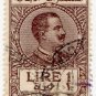 (I.B) Italy (Libya) Revenue : Duty Stamp 1L (1923)