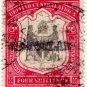 (I.B) Rhodesia/British Central Africa Revenue : Consular 4/-