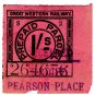 (I.B) Great Western Railway : Parcel Stamp 1/- (Cardiff - Pearson Place)