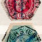 (I.B) Belgium Telegraphs : 1Fr & 25c