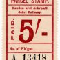 (I.B) Dundee & Arbroath Joint Railway : Parcel 5/-
