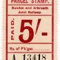(I.B) Dundee & Arbroath Joint Railway : Parcel 5/-