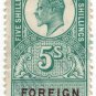 (I.B) Edward VII Revenue : Foreign Bill 5/-