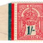 (I.B) George V Revenue : Health & Pensions Insurance 1/-