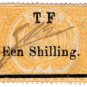 (I.B) Orange Free State Telegraphs : 1/- on 8d OP