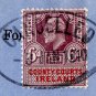 (I.B) Edward VII Revenue : County Courts Ireland 6d (complete document)