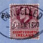 (I.B) Edward VII Revenue : County Courts Ireland 6d (complete document)