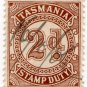 (I.B) Australia - Tasmania Revenue : Stamp Duty 2d (1904)