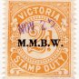 (I.B) Australia - Victoria Revenue : Stamp Duty 2d (MMBW overprint)