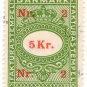 (I.B) Denmark Revenue : Duty Stamp 5kr