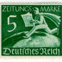 (I.B) Germany Cinderella : Newspaper Post 5pf