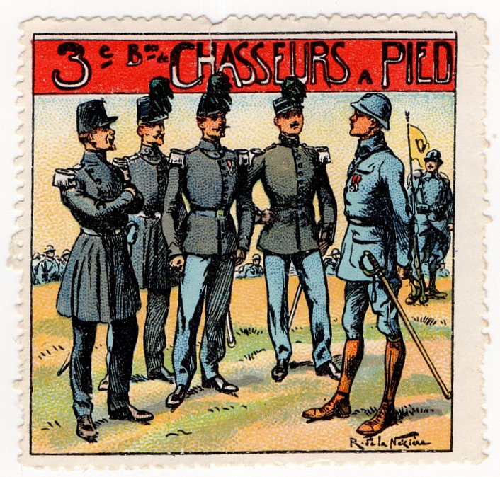 (I.B) Cinderella : Delandre Great War Regiments - 3rd Battalion Foot