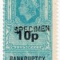 (I.B) Elizabeth II Revenue : Bankruptcy (Northern Ireland) 10p