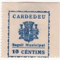 (I.B) Spain Cinderella : Civil War Charity Stamp 10c (Cardedeu)