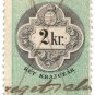 (I.B) Austria/Hungary Revenue : Stempelmarke 2Kr
