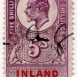 (I.B) Edward VII Revenue : Inland Revenue 5/-