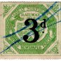 (I.B) Great Northern Railway : Newspapers 3d (Large Format)