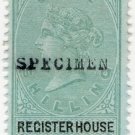 (I.B) QV Revenue : Register House Scotland 1/-