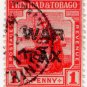 (I.B) Trinidad & Tobago Postal : War Tax 1d
