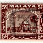 (I.B) Malaya States Revenue : Selangor (Japanese Occupation) 5c