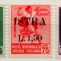 (I.B) Italy Postal : Allied Military Government Overprints (Istra)