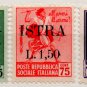(I.B) Italy Postal : Allied Military Government Overprints (Istra)