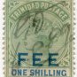 (I.B) Trinidad & Tobago Revenue : Fee 1/-