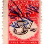 (I.B) Australia - Queensland Revenue : Adhesive Duty 5/-