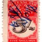 (I.B) Australia - Queensland Revenue : Adhesive Duty 5/-