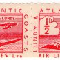 (I.B) Lundy & Atlantic Coasts Air Lines Ltd : &Acirc;&frac12;d Crimson
