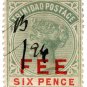 (I.B) Trinidad & Tobago Revenue : Fee 6d