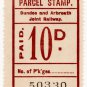 (I.B) Dundee & Arbroath Joint Railway : Parcel 10d