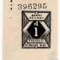 (I.B) Barry Railway : Newspaper Parcel 1d