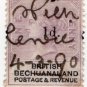 (I.B) British Bechuanaland Revenue : Duty 1d OP