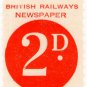 (I.B) British Railways Board : Newspaper Parcel 2d