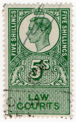 (I.B) George VI Revenue : Law Courts (Scotland) 5/-