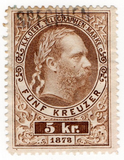 (I.B) Austria Telegraphs : 5kr