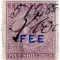 (I.B) Trinidad & Tobago Revenue : Fee 5/-