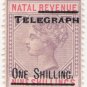 (I.B) Natal Telegraphs : 1/- on 9/- OP